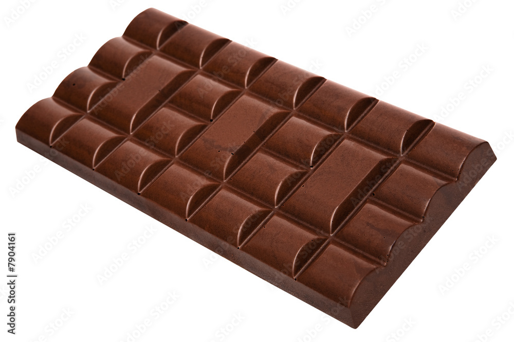 Naklejka premium Tasty dark chocolate