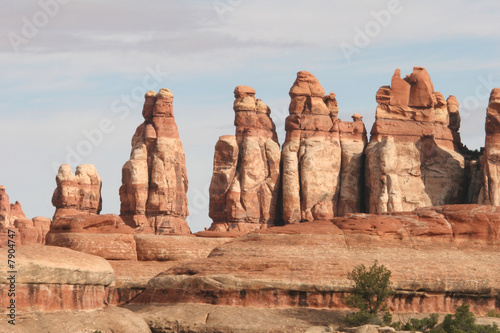 Rock formations in Canyonlands