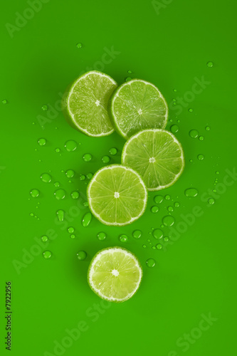 Lime and drop