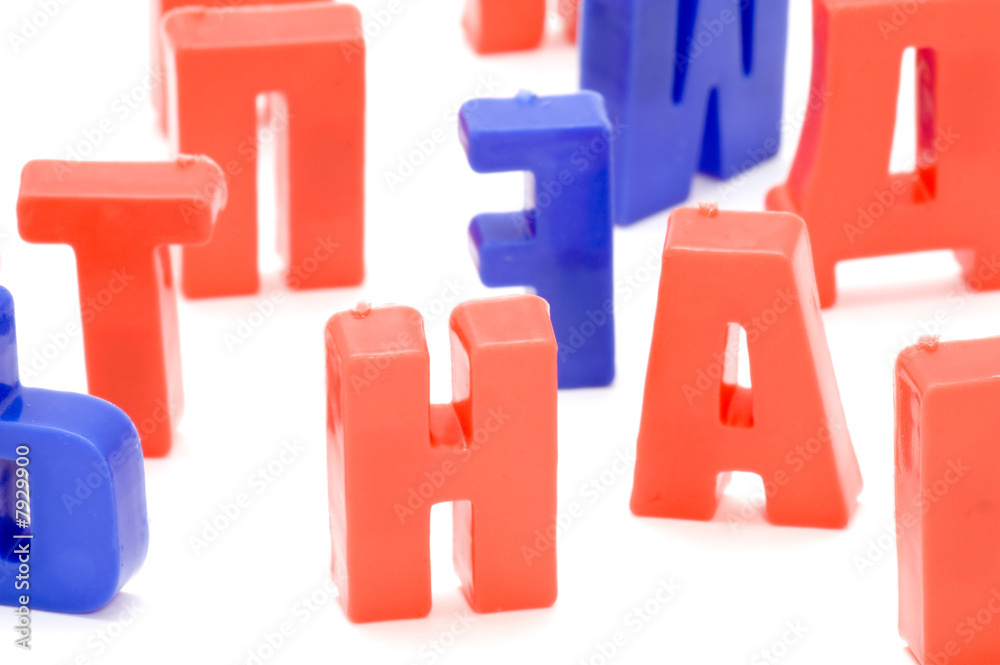 colored letter macro