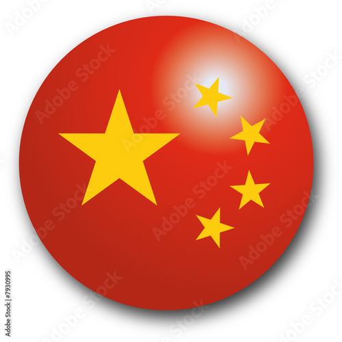 Chinese Flag button