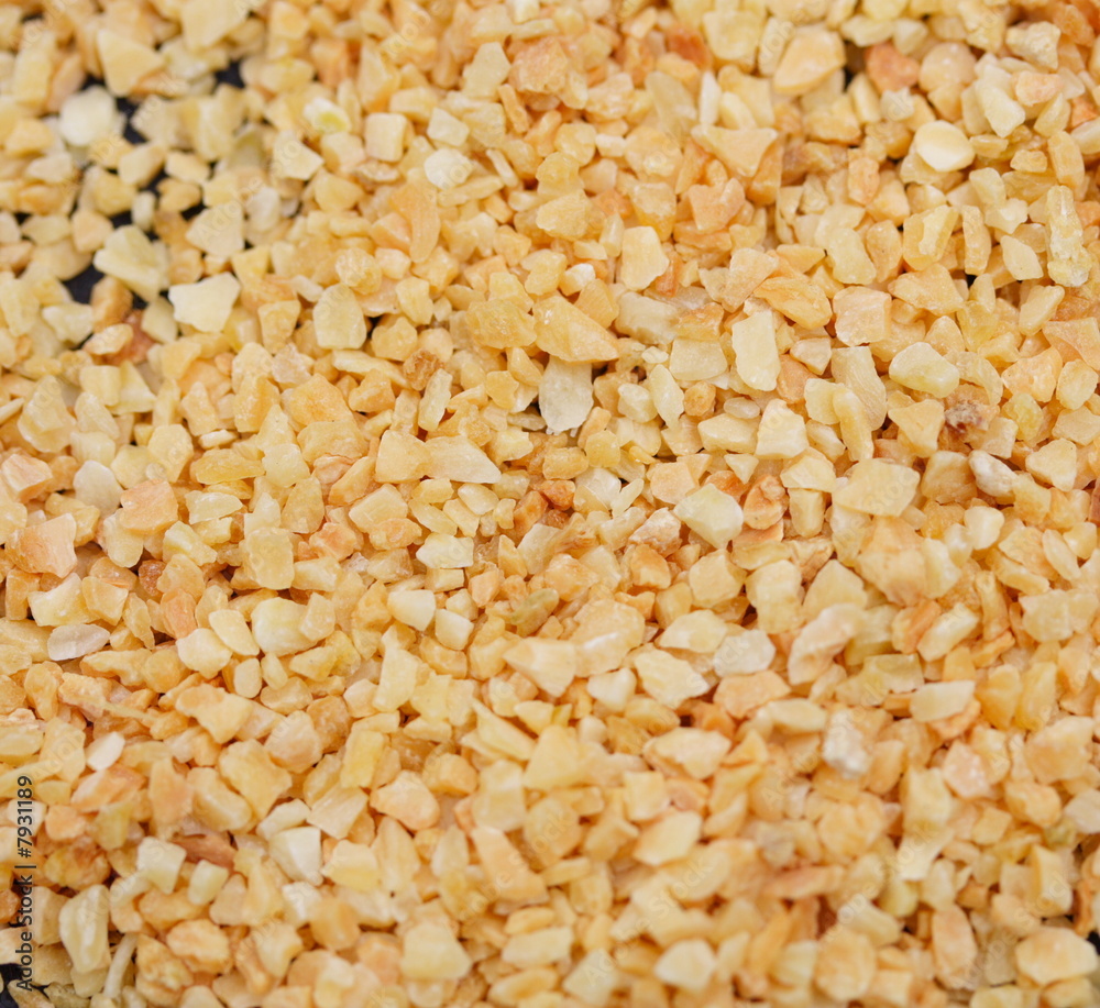 minced garlic background