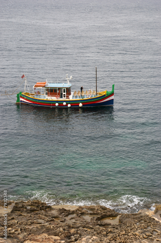 Fototapeta premium Boot auf Malta