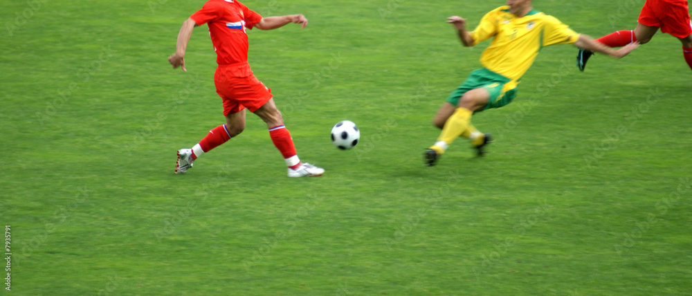 Spieler auf dem Feld