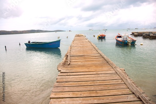 Fishing village of Boqueron in Puerto Rico photo