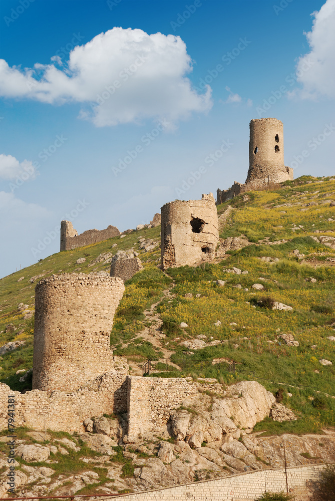 ruins fortress