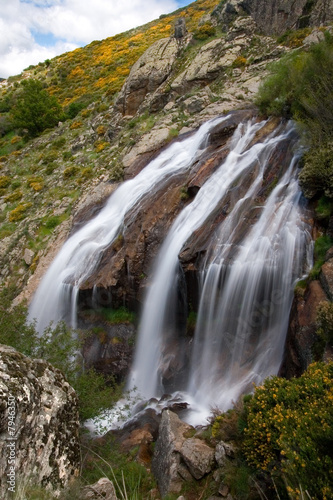 Cascada en Somosierra  Madrid  Espa  a 