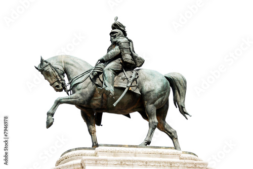 Statue of Vittorio Emanuele II  Rome.