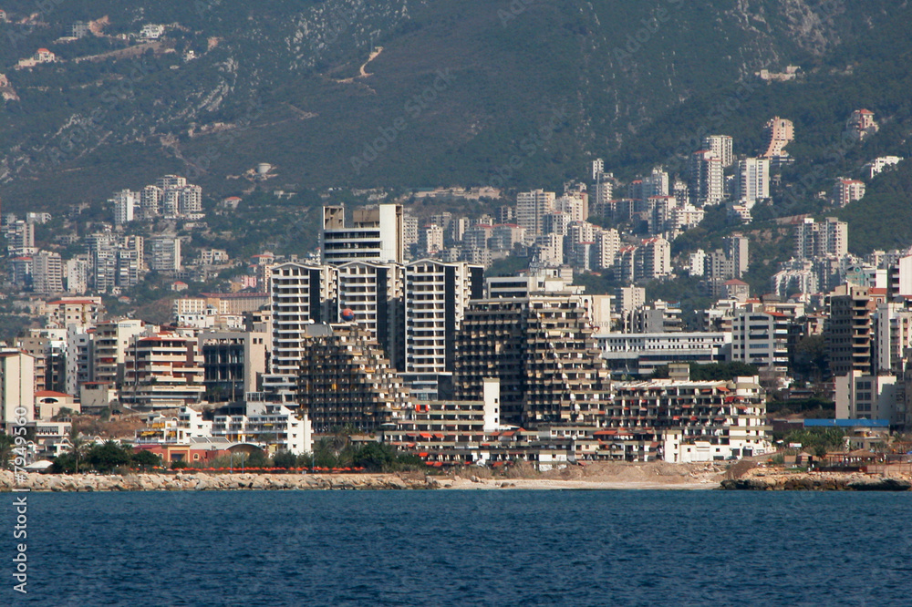 Fototapeta premium Cityscape of Beirut