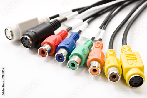 Audio and video connectors  