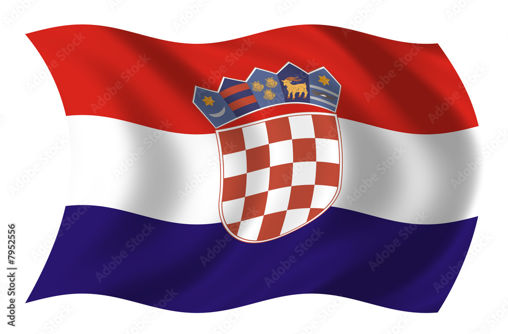 Bandera de Croacia