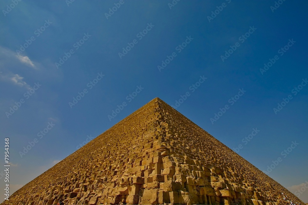 Giza pyramids at Cairo - Egypt