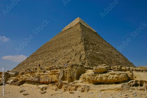 Giza pyramids at Cairo - Egypt