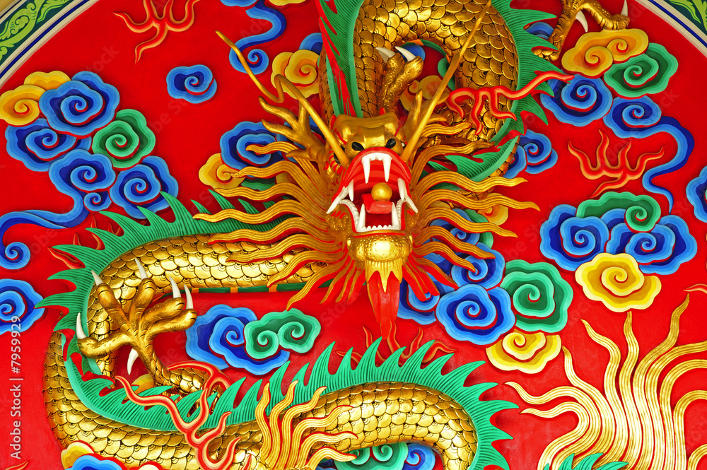 Naklejka premium thailand pattaya anek kusala sala viharasien temple