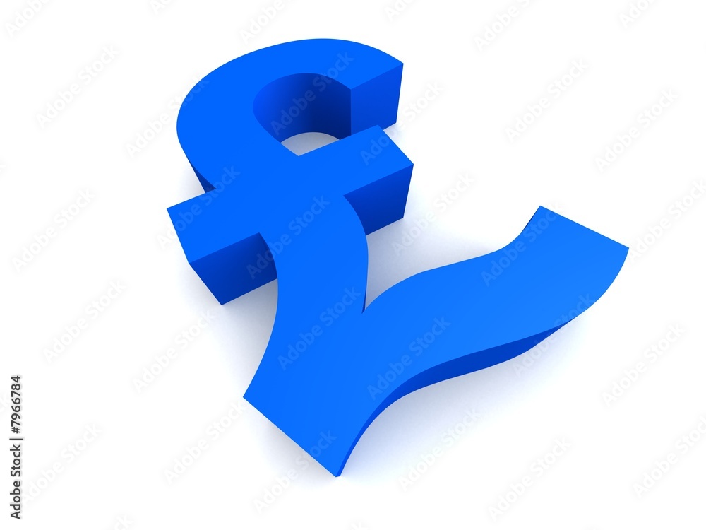 Obraz premium pound zeichen