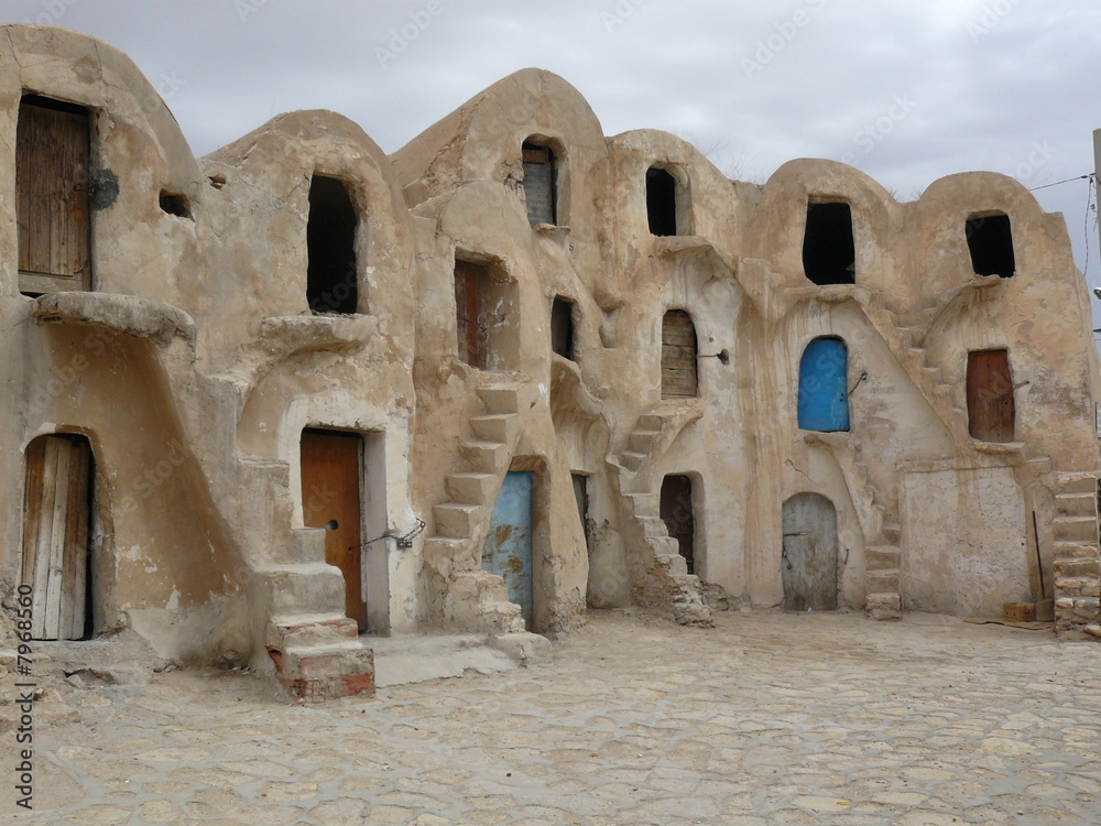 Anciens greniers à grains - Médénine – Tunisie