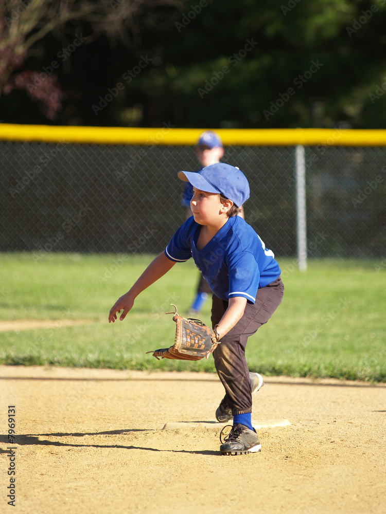 little league baseball player