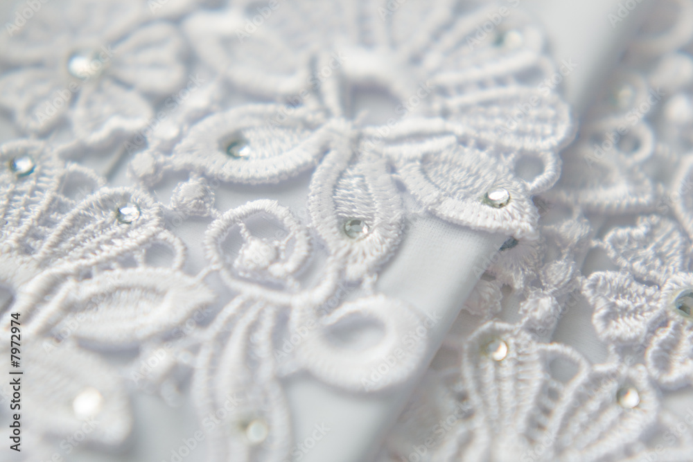 Obraz premium Wedding lace background