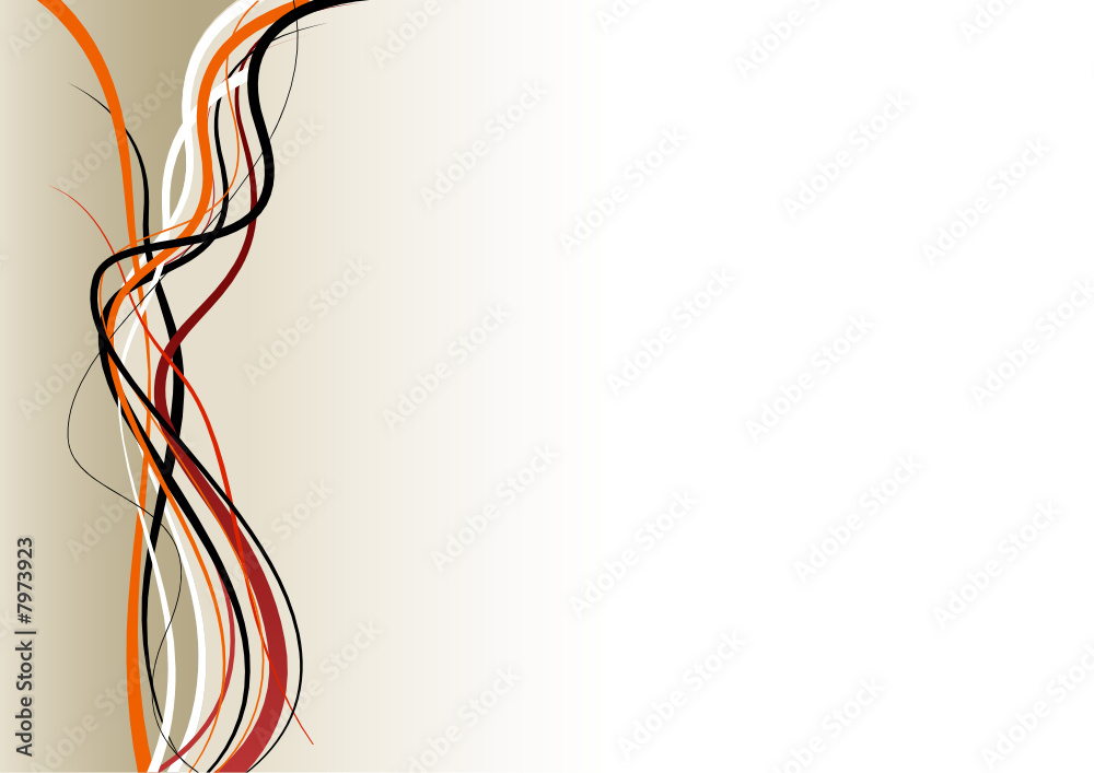 Abstract lines with circles. Vector Abstract lines with circles. Vector
