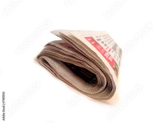 Plakat newspaper