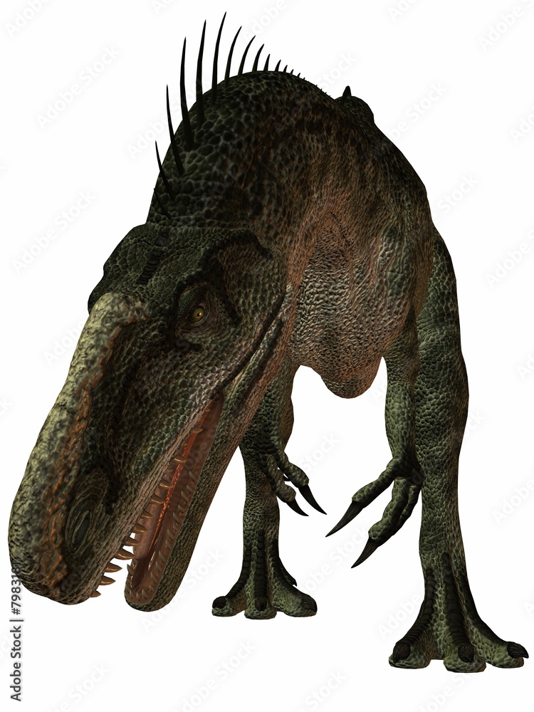 Fototapeta premium Monolophosaurus - 3D Dinosaurier