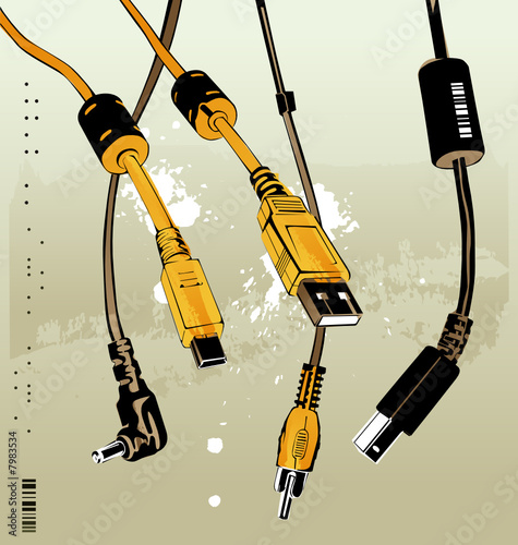cables in vector