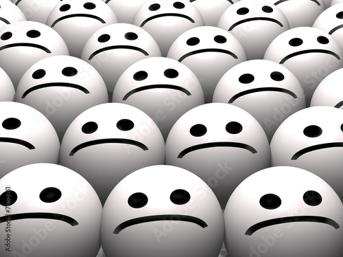 Sad smileys