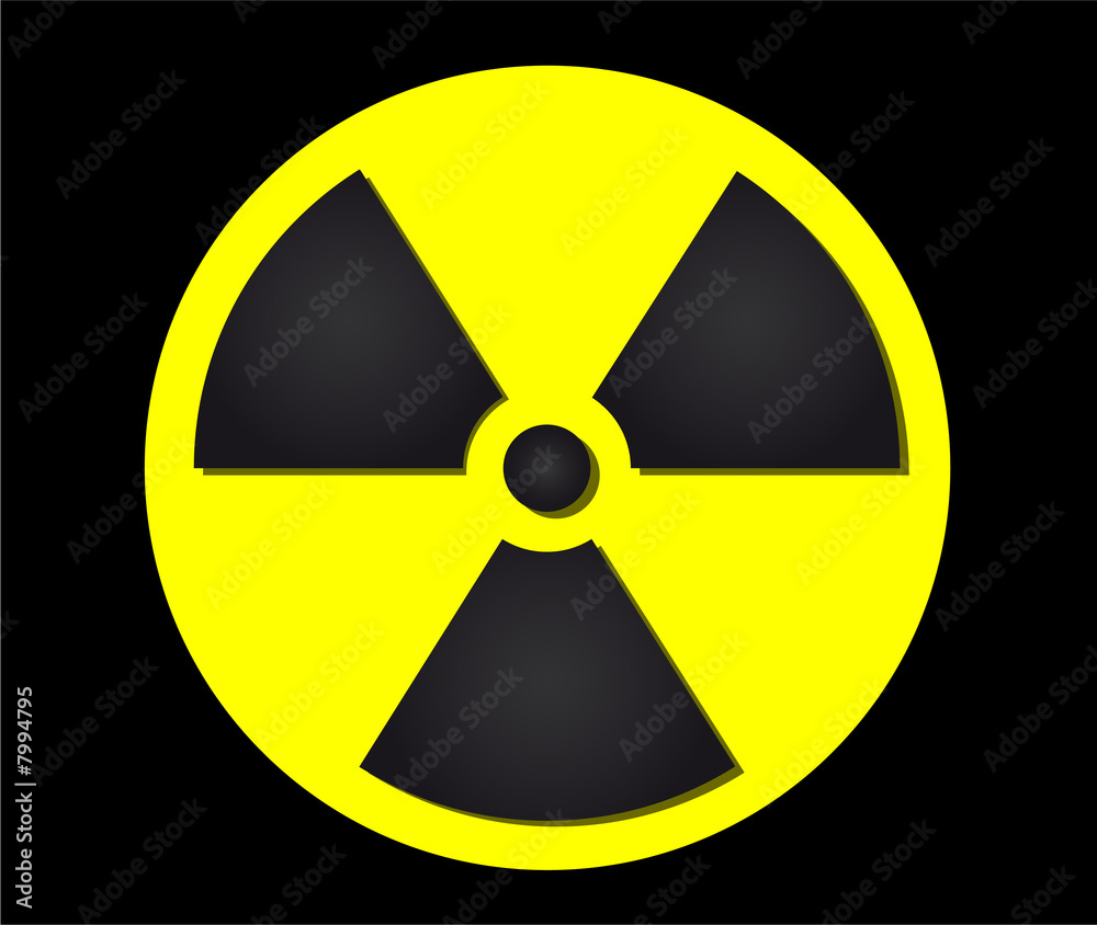 radiation sign radiation sign