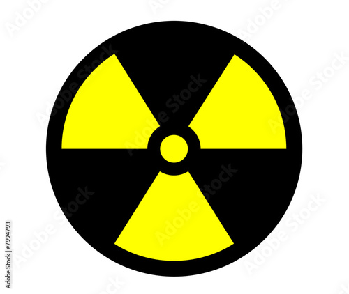 radiation sign yellow
