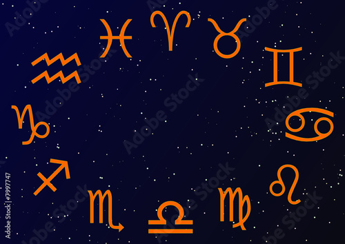 zodiac, astrology stars photo