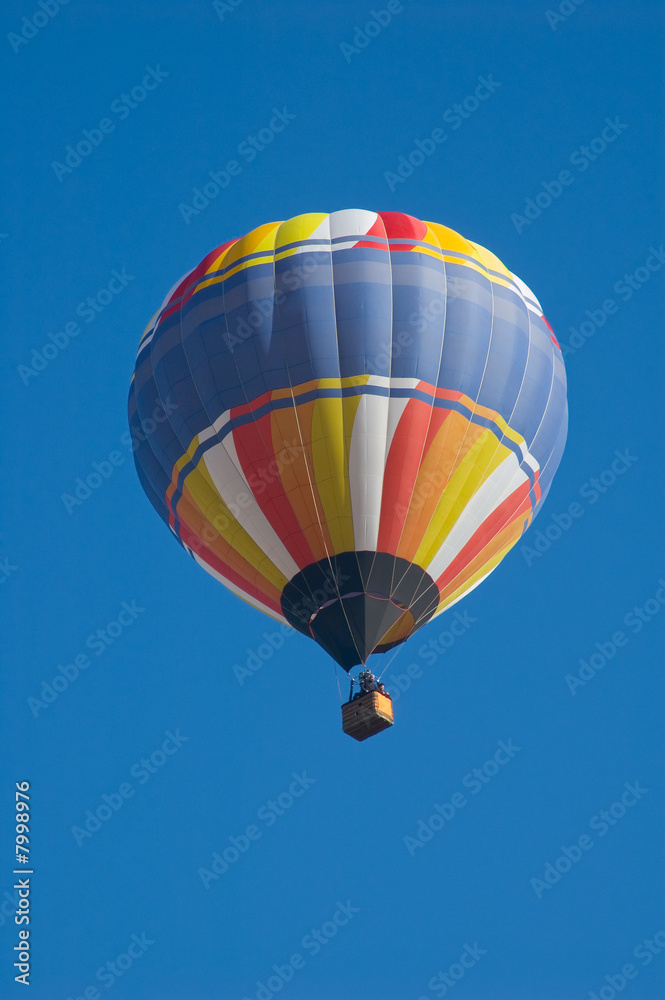 Naklejka premium air spheres in the blue sky 