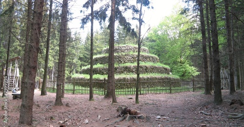 Ancient Stone Pyramid, Austria 