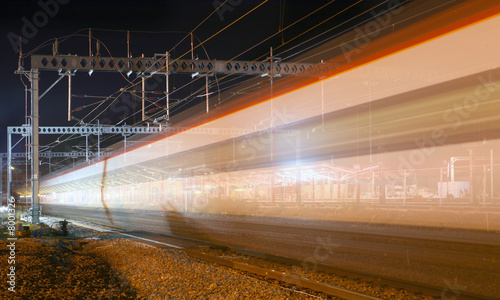 Night Train Blur photo