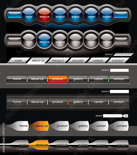Website template
