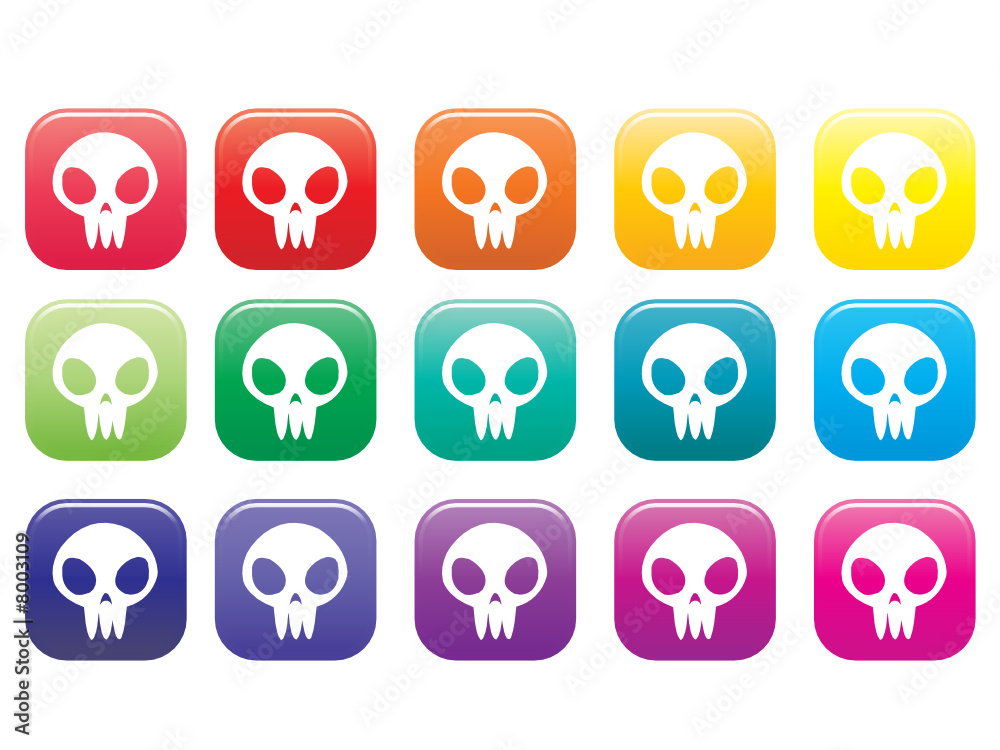 Skull Icon Set