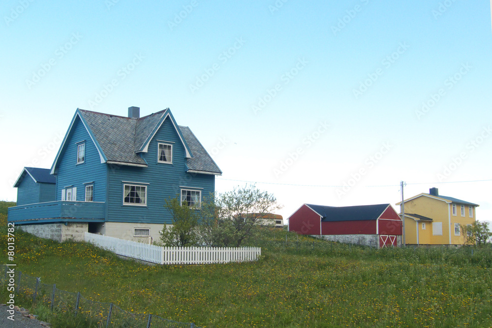 Obraz premium colored houses