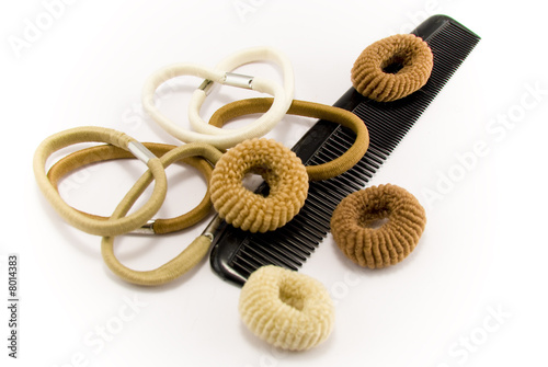 Foto élastiques à cheveux