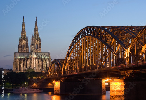 Köln am Abend