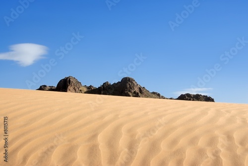 desert in inner mongolia of China