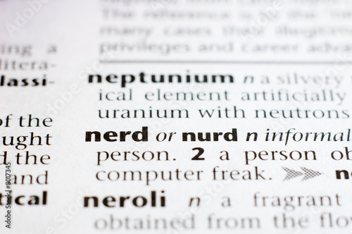 The definition of nerd