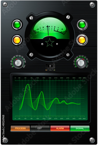 Green Volume Meter