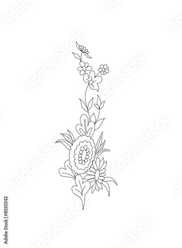 Beautiful Flower Illustration