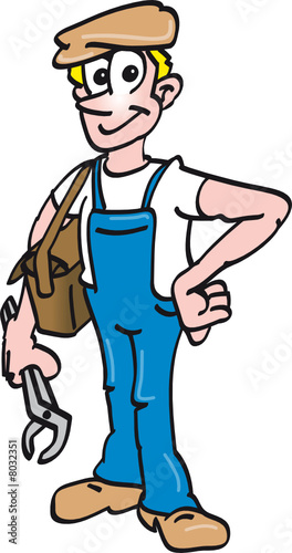 Handwerker Sympathiefigur