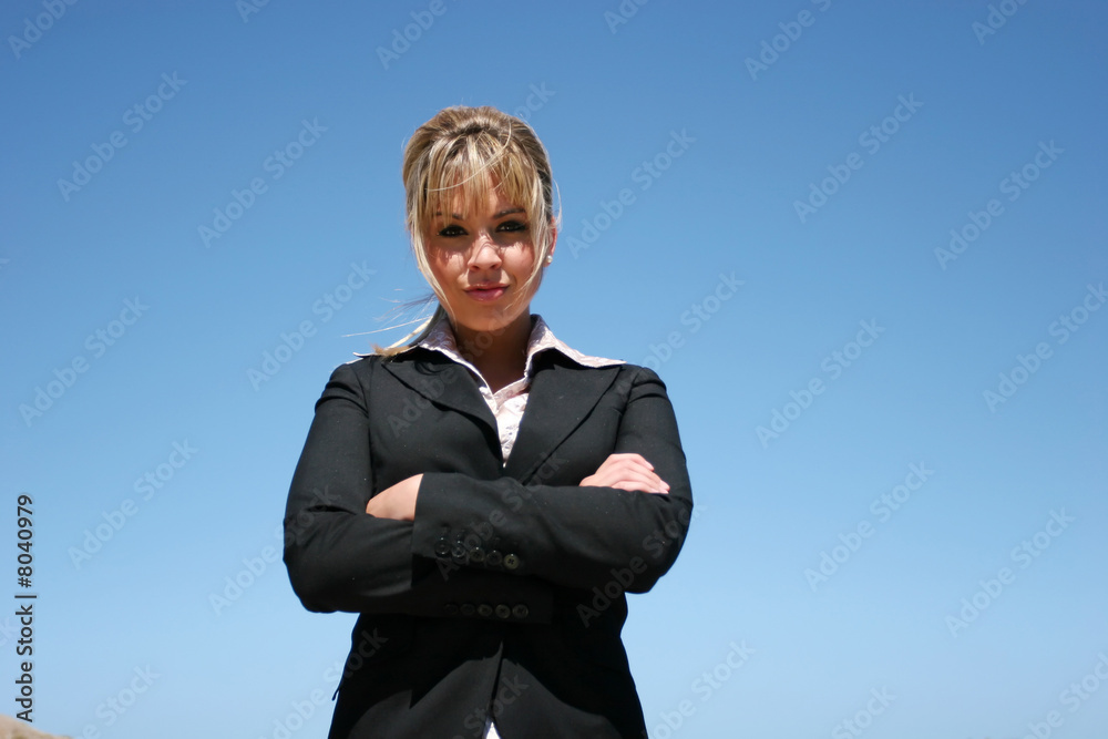 Young businesswoman Young businesswoman