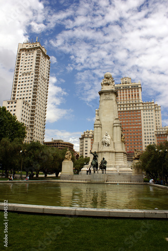 Plaza de España de Madrid photo