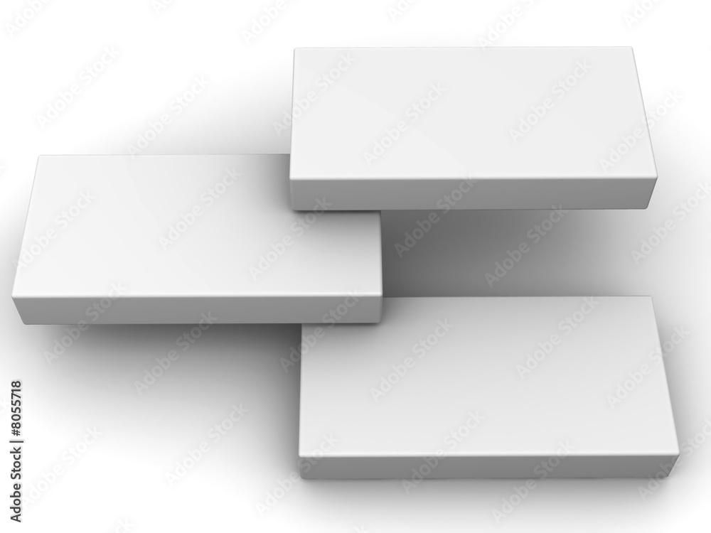Abstract structure from three boxes Abstract structure from three boxes