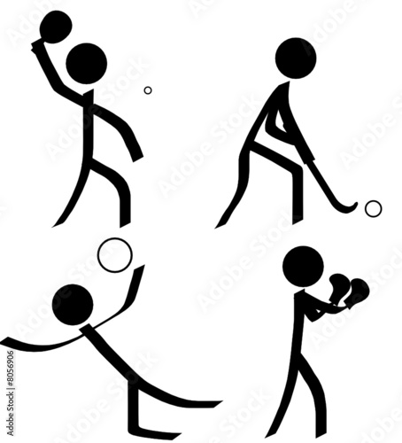 Sports Icons (TableTennis/Hockey/Volleyball/Boxing)