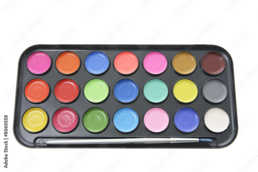 Set of Watercolors Set of Watercolors