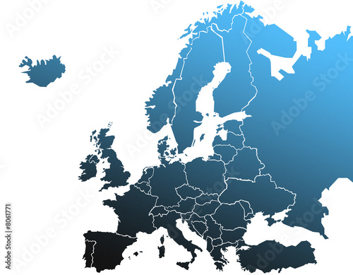 Carte Europe Abyss