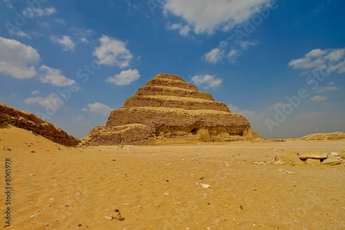 Saqqara pyramids complex - Cairo - Egypt photo